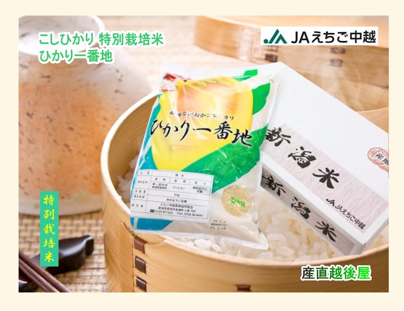 Amazon.co.jp: 令和7年産 新潟産 JAえちご中越 安心のJA農協米